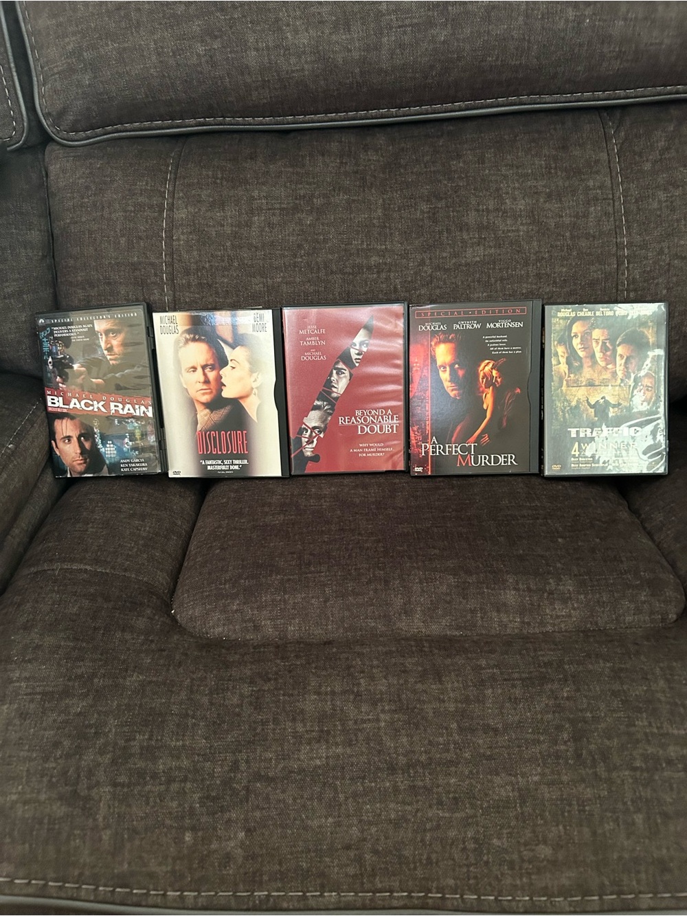Michael Douglas 5 pack DVD Bundle